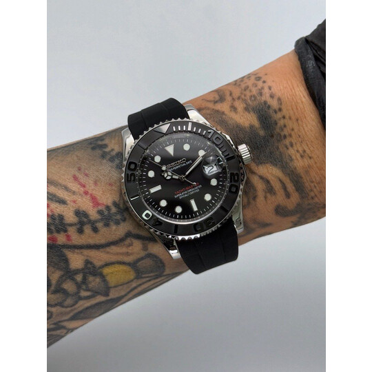 Custom Seiko Mod • Silver Yachtmaster V3 • 40mm